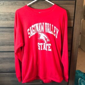 Saginaw Valley State University long sleeve